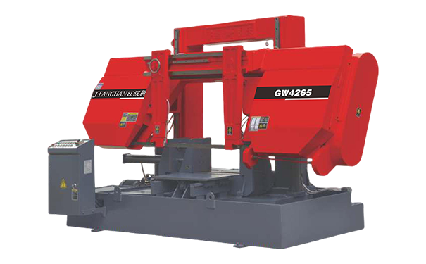 秭归GW4265双柱龙门卧式带锯床