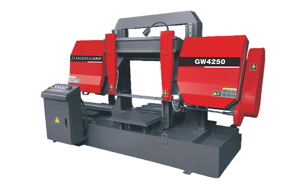 秭归GW4250双柱龙门卧式带锯床